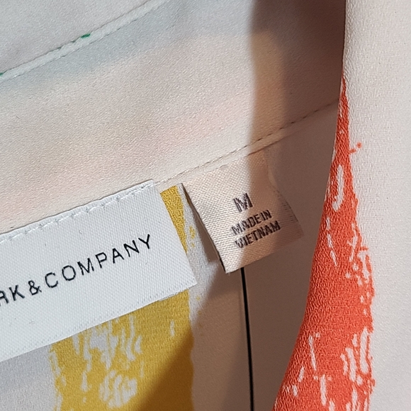 NY&CO Vintage Women's Shirt M and Stripe Button-Front Maxi Skirt XS - Picture 5 of 15